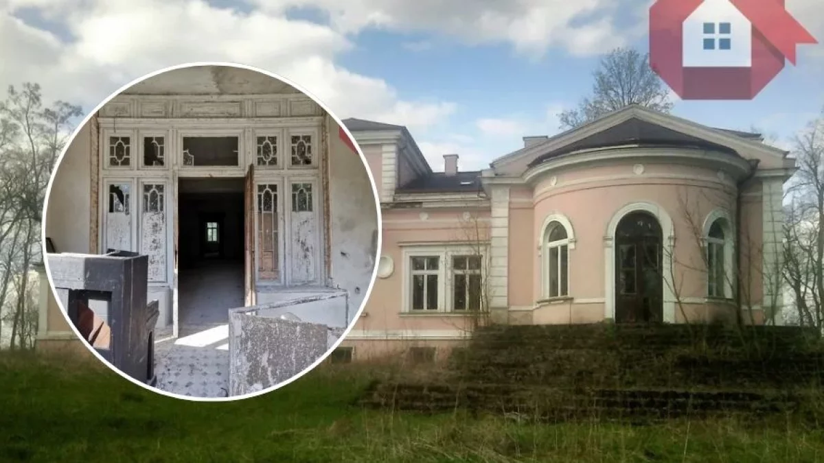 Dwór pod Piotrkowem wystawiony na sprzedaż. Cena perły architektury może zaskoczyć