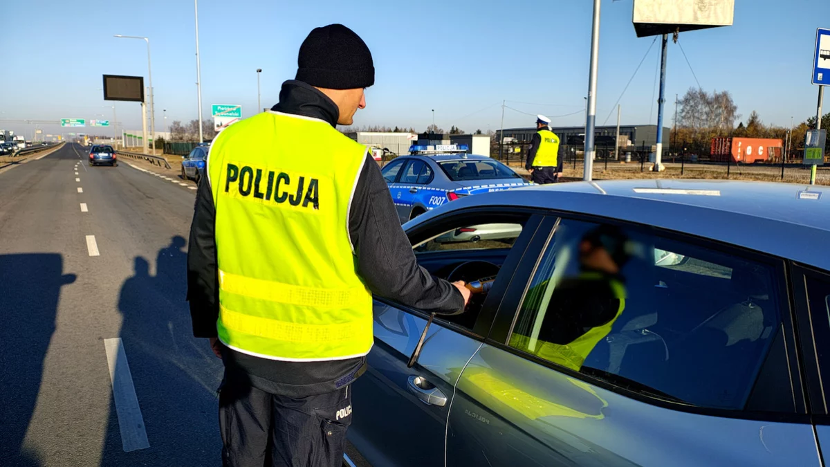 Kontrole na autostradzie A1. Są zatrzymania