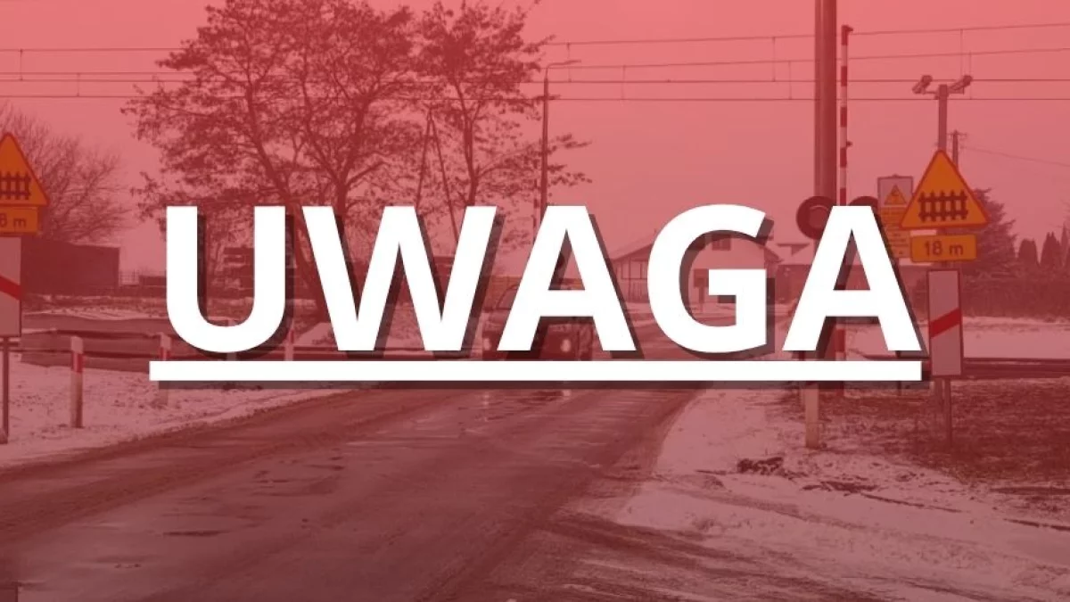 Utrudnienia dla kierowców. Przejazd w Piotrkowie zamknięty