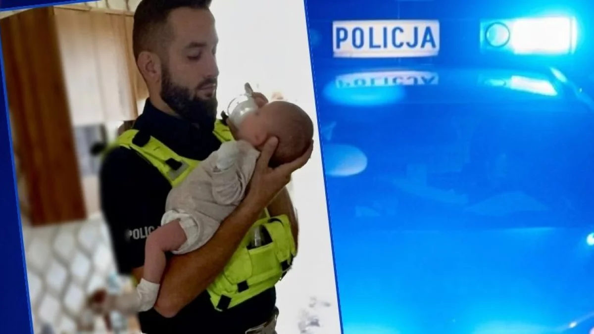 Policjanci przejęli niemowlę. Skandaliczne zachowanie matki
