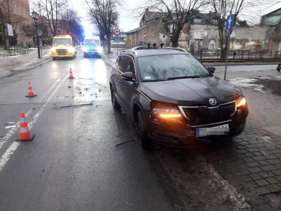 Wypadek w Piotrkowie. Do szpitala trafiło dziecko - Zdjęcie główne