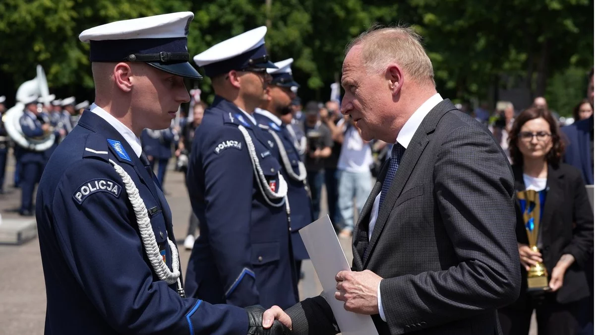 Policjant z Piotrkowa najlepszy w Polsce. Wygrał prestiżowy konkurs
