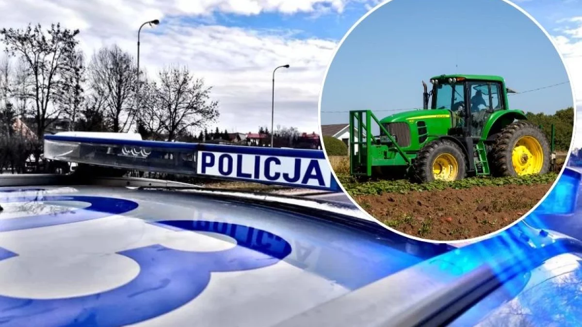 Pojechał ciągnikiem na kawę. Zamiast do koleżanki trafił do policyjnej celi - Zdjęcie główne