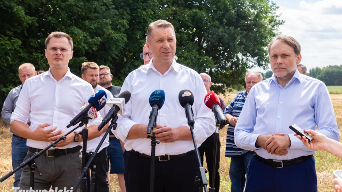 Przemysław Czarnek pod Piotrkowem. Czerwone paliwo zamiast biurokracji?