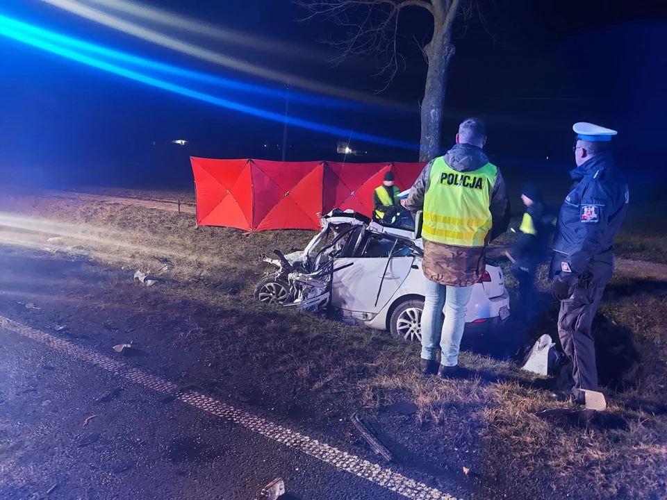 Tragiczny wypadek na DK12. Nie żyje jedna osoba - Zdjęcie główne