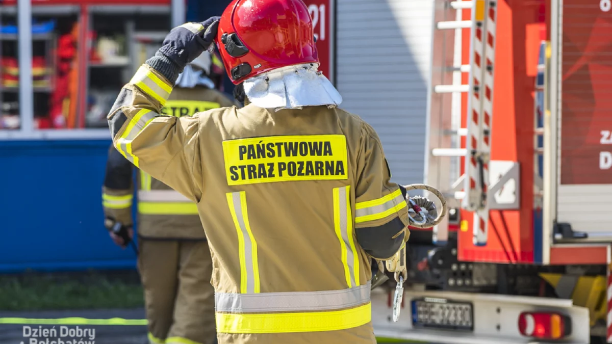 Akcja ratunkowa w Piotrkowie. Konieczna była ewakuacja, poszkodowana 42-latka