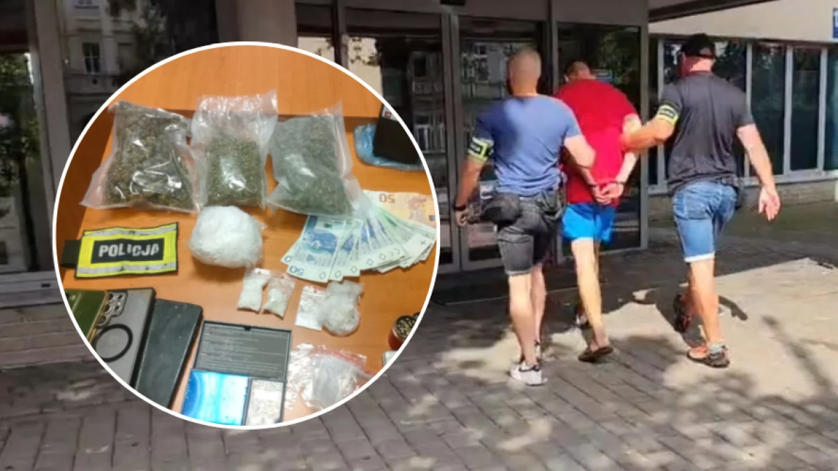 Pół kilograma narkotyków w piotrkowskim mieszkaniu. 38-latek trafił za kratki