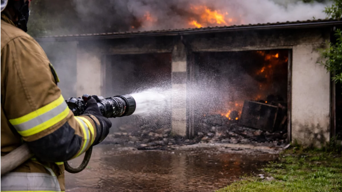 Pożar w Piotrkowie Trybunalskim. Strażacy podają, ile wyniosły straty