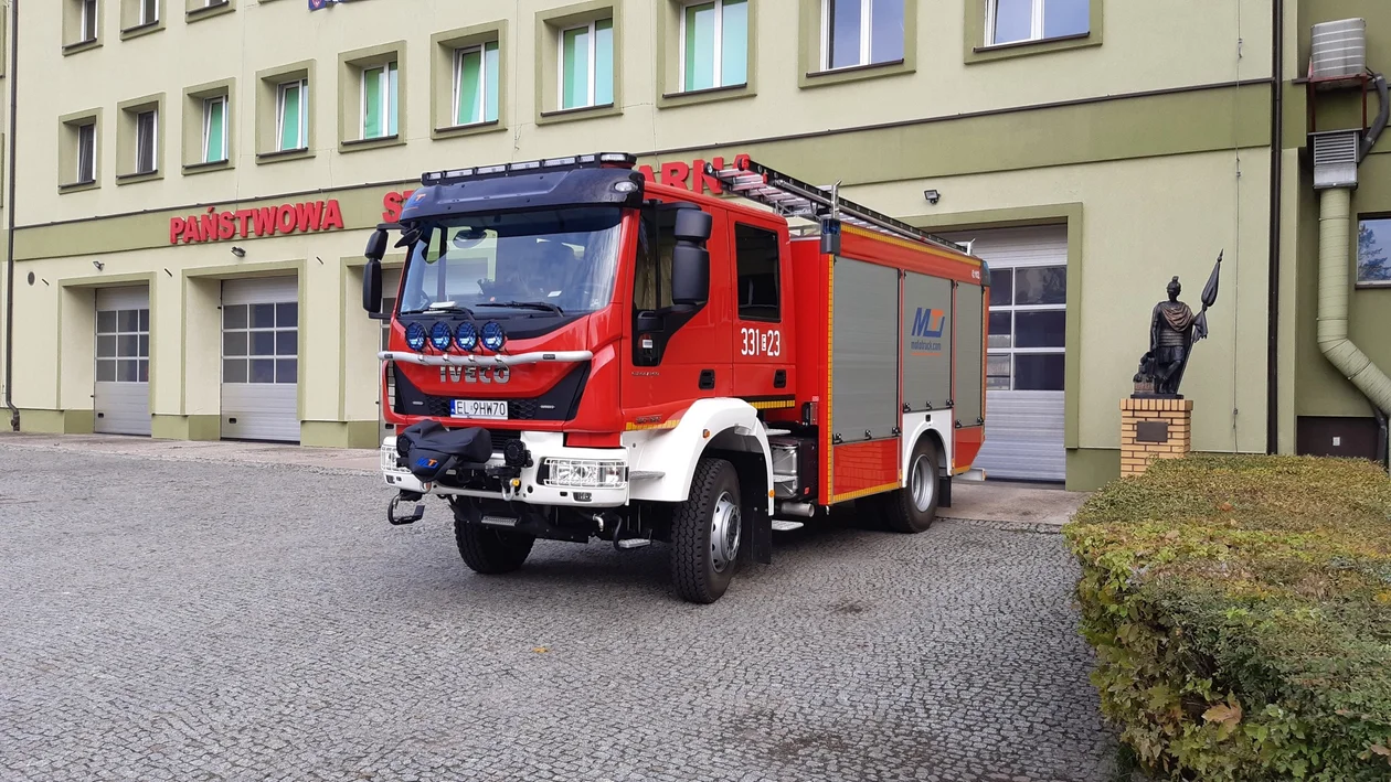 Nowy nabytek piotrkowskiej straży - Zdjęcie główne