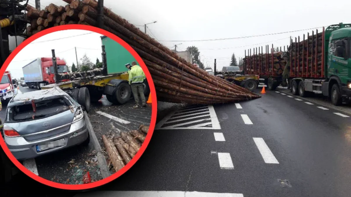 Niebezpiecznie pod Piotrkowem. Uważajcie kierowcy, utrudnienia potrwają kilka godzin! [ZDJĘCIA] - Zdjęcie główne