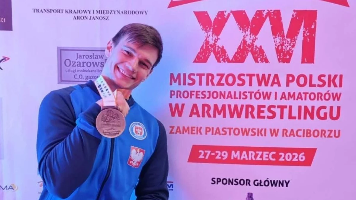 Sukces Kacpra z Wolborza. Mieszkaniec naszego powiatu mistrzem Polski