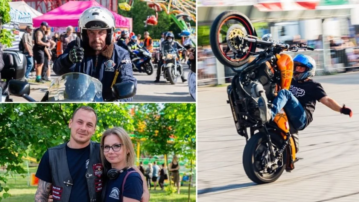 Zapach palonej gumy i tłumy w amfiteatrze. Pierwszy dzień 14. Motofestynu w Moszczenicy za nami [ZDJĘCIA]