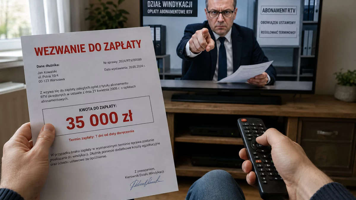 Skarbówka ściga za abonament RTV. W Łódzkiem rekordzista musi płacić aż 35 tysięcy złotych