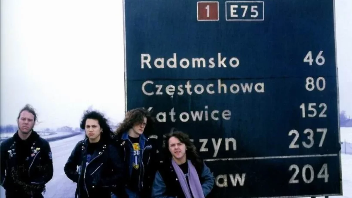 Metallica w Piotrkowie? Mija 38 lat od powstania legendarnej fotografii - Zdjęcie główne