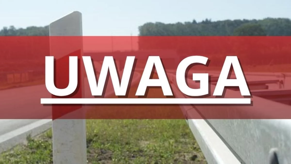 GDDKiA wydała komunikat. Kierowcy uważajcie na A1