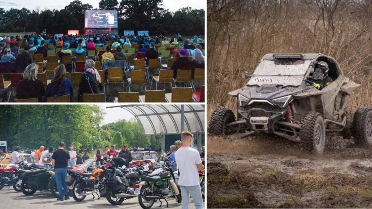 Niedziela w Sulejowie pełna atrakcji. Parada aut, motocykli i kino plenerowe - Zdjęcie główne