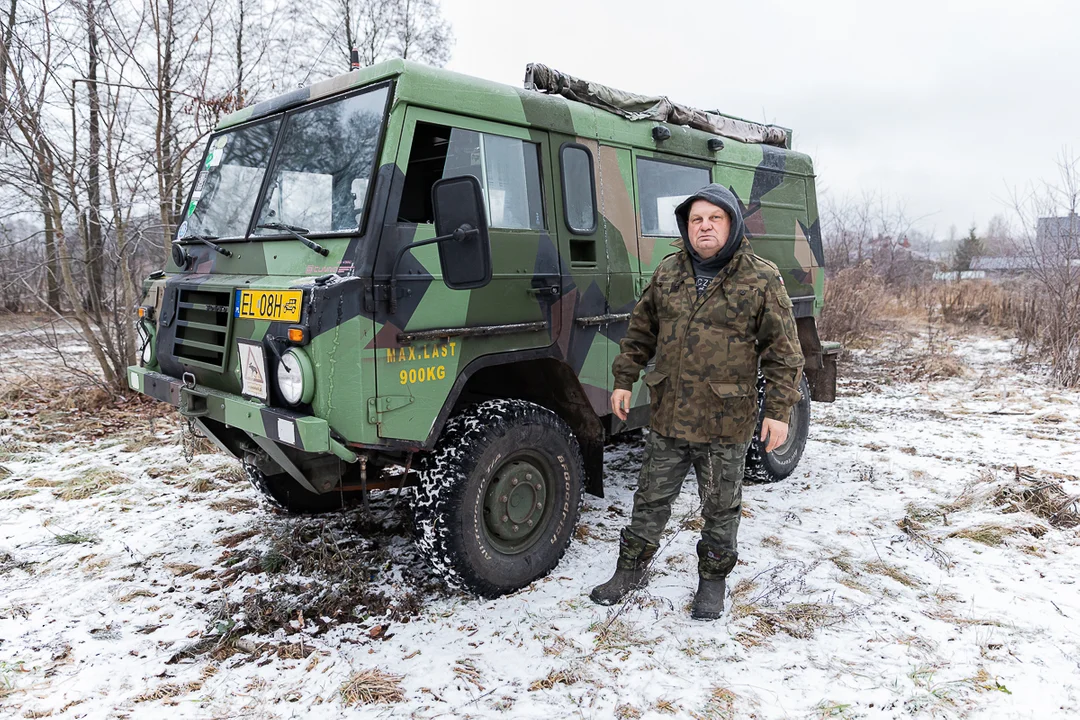 Łódź: To jedyne takie Volvo w Polsce. Doskonała ochrona przed bombardowaniem [wideo I zdjęcia] - Zdjęcie główne