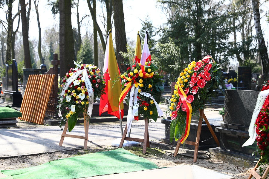 Ceremonia pogrzebowa Marka Czekalskiego, byłego prezydenta Łodzi (fot. Michał Pietrzak - TuLodz.pl)
