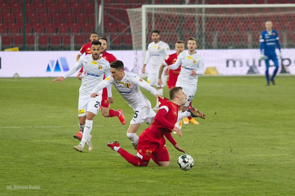 Widzew Łódź - Korona Kielce, 16. kolejka I ligi (fot. Bartosz Kudaj - TuŁódź.pl)