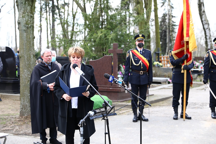 Ceremonia pogrzebowa Marka Czekalskiego, byłego prezydenta Łodzi (fot. Michał Pietrzak - TuLodz.pl)