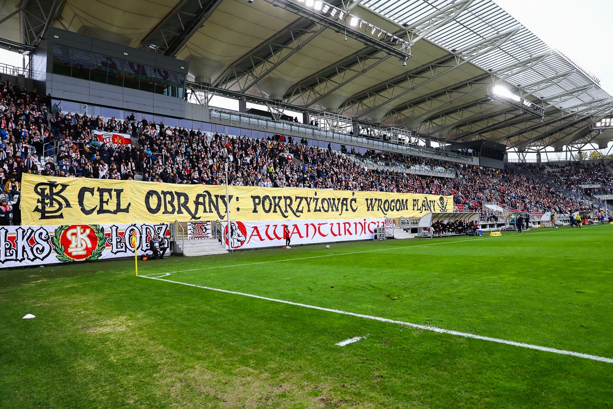 ŁKS Łódź - Arka Gdynia. Mecz 13. kolejki Fortuna 1 Ligi