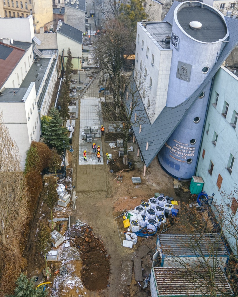 Pasaż Róży pięknieje! Trwa wielka przebudowa łódzkiej atrakcji turystycznej (fot. mat. prasowe) |wiadomości łódzkie|Łódź|TuŁódź