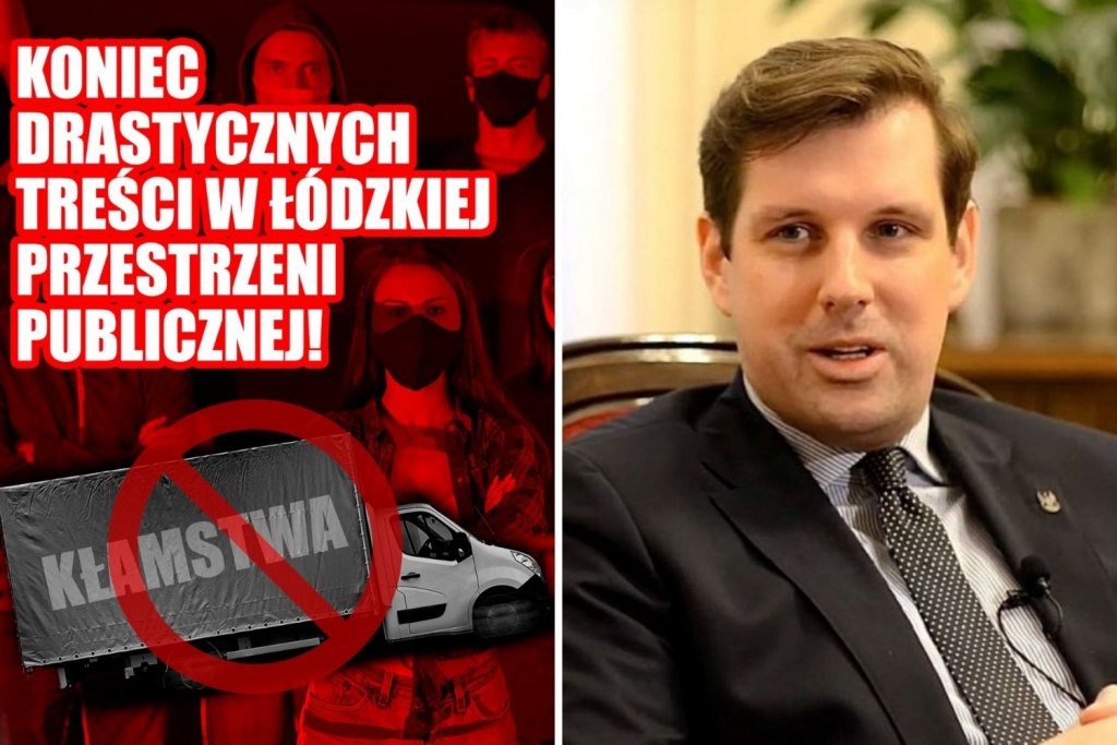 Koniec z furgonetkami „pro-life” i antyLGBT w Łodzi? Wojewoda łódzki mówi „STOP”! - Zdjęcie główne