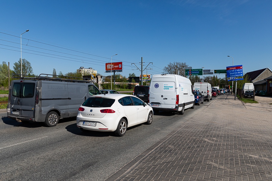 Korki Łódź. Sprawdź, co dzieje się na łódzkich drogach [05.07.2021] - Zdjęcie główne