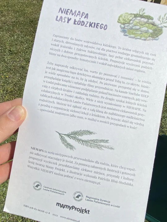 Kolejna część serii "Niemapa" poświęcona jest lasom województwa łódzkiego