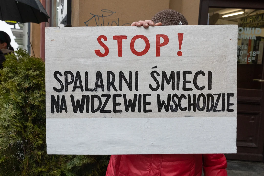 Protest mieszkańców Łodzi. Mówią „nie” spalarni śmieci na Widzewie