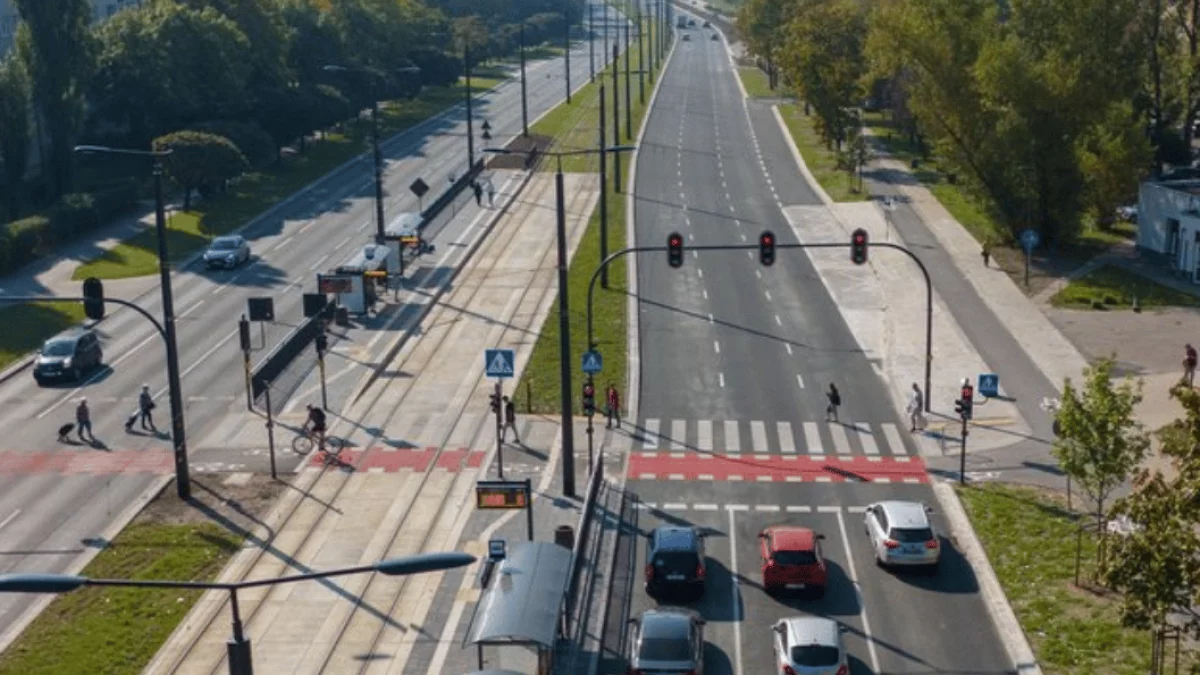 Zakończył się remont ważnego odcinka alei Śmigłego-Rydza w Łodzi. Sprawdź najnowsze informacje [ZDJĘCIA] - Zdjęcie główne