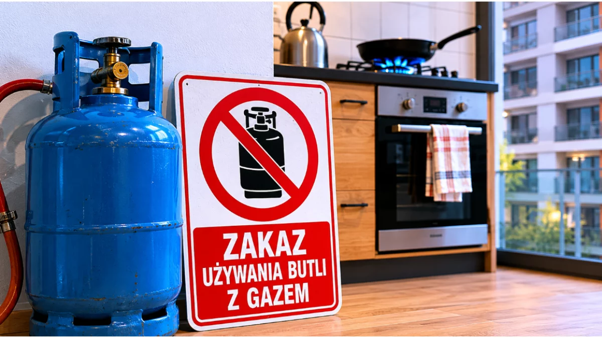 Masz taką butlę w mieszkaniu? Przepisy przewidują surowy zakaz