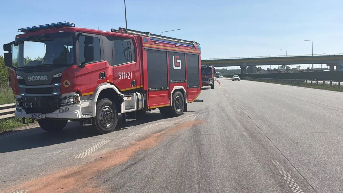 Karambol na A1 w Łódzkiem. Ogromne utrudnienia w stronę Gdańska