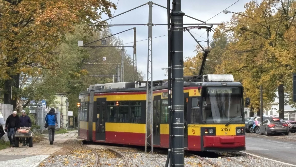 Wykolejenie tramwaju MPK Łódź na Polesiu. Utrudnienia dla podróżnych. Ogłoszono komunikację zastępczą - Zdjęcie główne