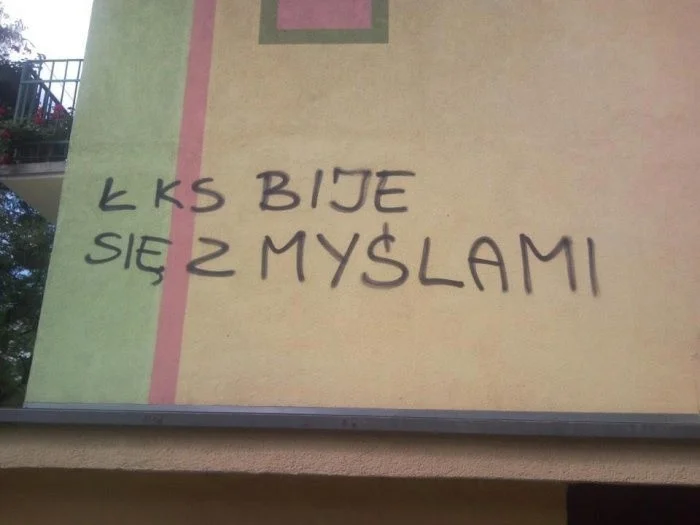O napisach kibicowskich na łódzkich murach było głośno nie tylko w Łodzi, ale i całej Polsce