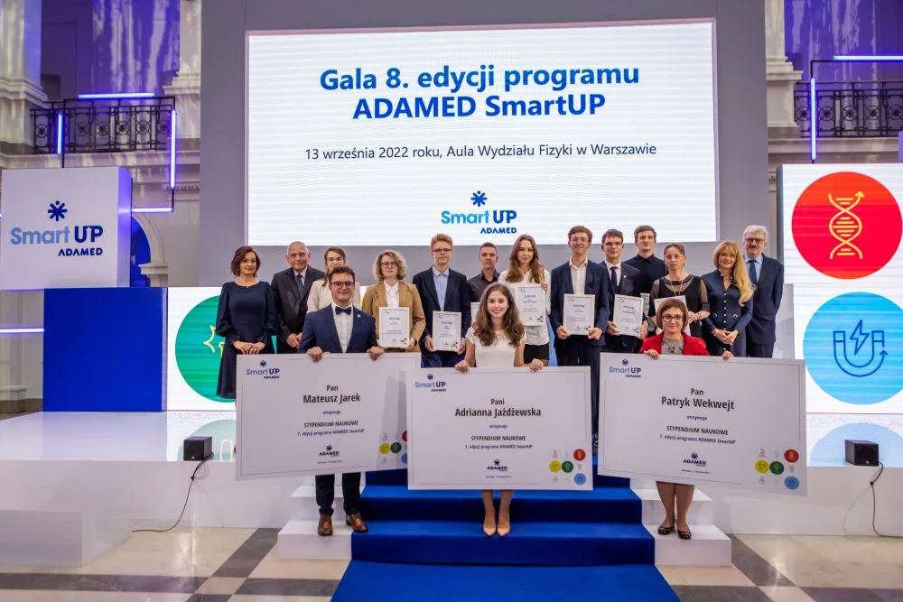 Do nich należy przyszłość nauki –  znamy tegorocznych laureatów i stypendystów ADAMED SmartUP - Zdjęcie główne