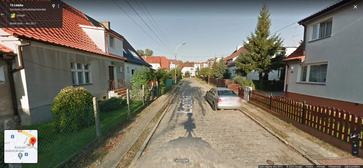 ulica Łódzka - Szczecin
