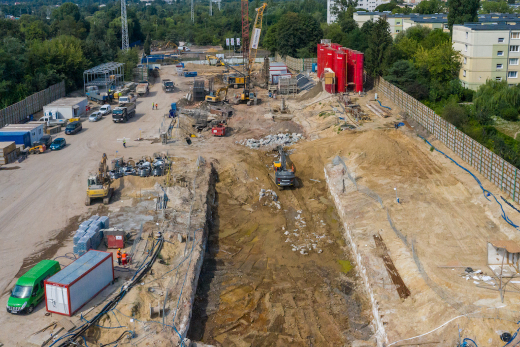 Budowa tunelu między Fabryczną a Kaliską pochłania kolejne tereny. Działkowcy musieli szybko się wynieść (fot. tunel-laczypolske.pl) |wiadomości łódzkie|Łódź|TuŁódź