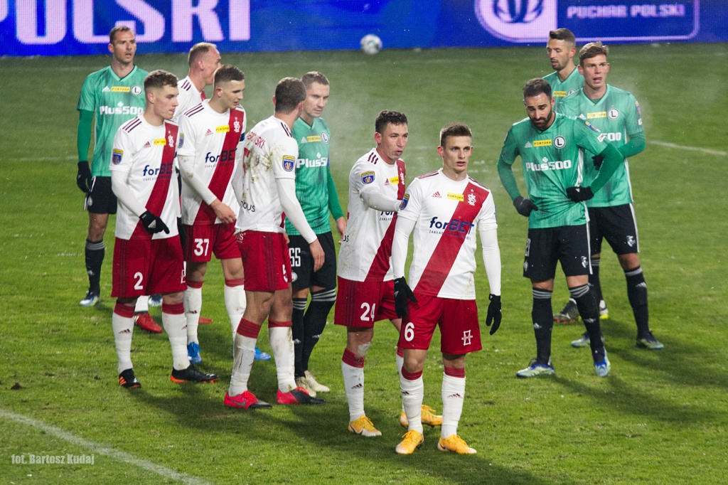 ŁKS Łódź dzielnie walczył, ale to Legia Warszawa zagra w ćwierćfinale Pucharu Polski (fot. Bartosz Kudaj - TuŁódź.pl)