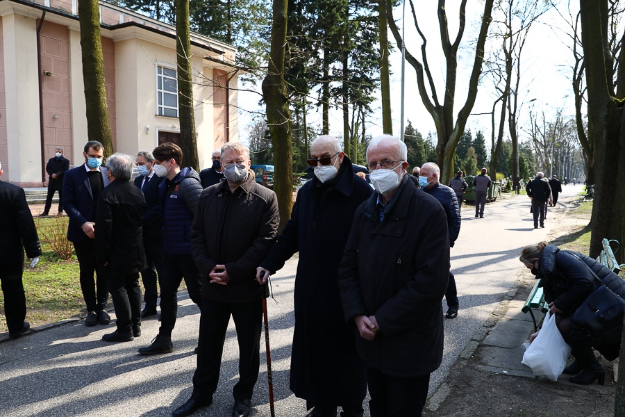 Ceremonia pogrzebowa Marka Czekalskiego, byłego prezydenta Łodzi (fot. Michał Pietrzak - TuLodz.pl)