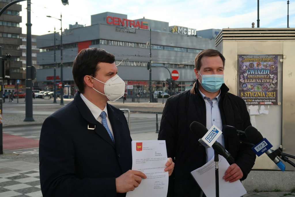 Polityk Solidarnej Polski uważa, że prezydent Zdanowska przypisuje sobie rządowe zasługi. Ma rację? (fot. fb Radosław Marzec) |wiadomości łódzkie|Łódź|TuŁódź