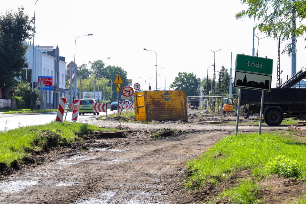 MPK Łódź. Remont torowiska na Helenówku. Kiedy tramwajem pojedziemy do Zgierza? (fot. mat. prasowe)