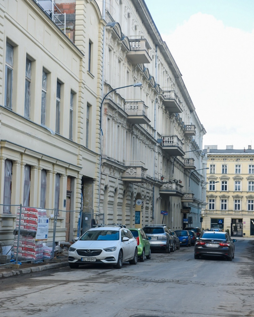 Podczas konferencji prasowej prezydent Łodzi, Hanna Zdanowska ogłosiła, że ulica Moniuszki zostanie przekształcona w woonerf (fot. UML) |wiadomości łódzkie|Łódź|TuŁódź