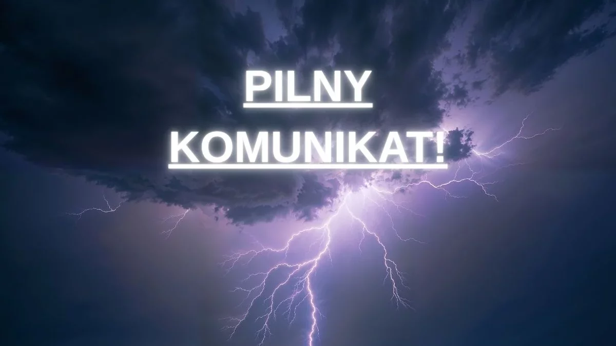 Ostrzeżenie pogodowe dla Łódzkiego. Możliwe podtopienia i silny wiatr