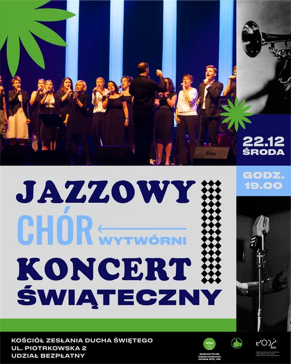 KONCERT ŚWIĄTECZNY w wykonaniu Jazzowego Chóru Wytwórni - Zdjęcie główne