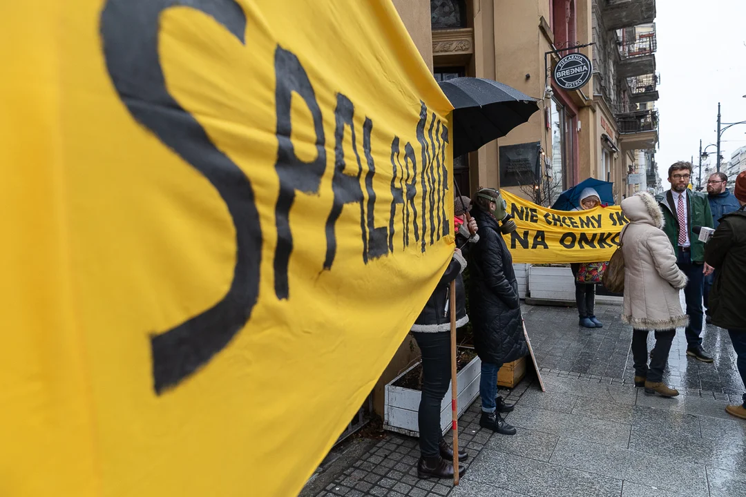 Protest mieszkańców Łodzi. Mówią „nie” spalarni śmieci na Widzewie