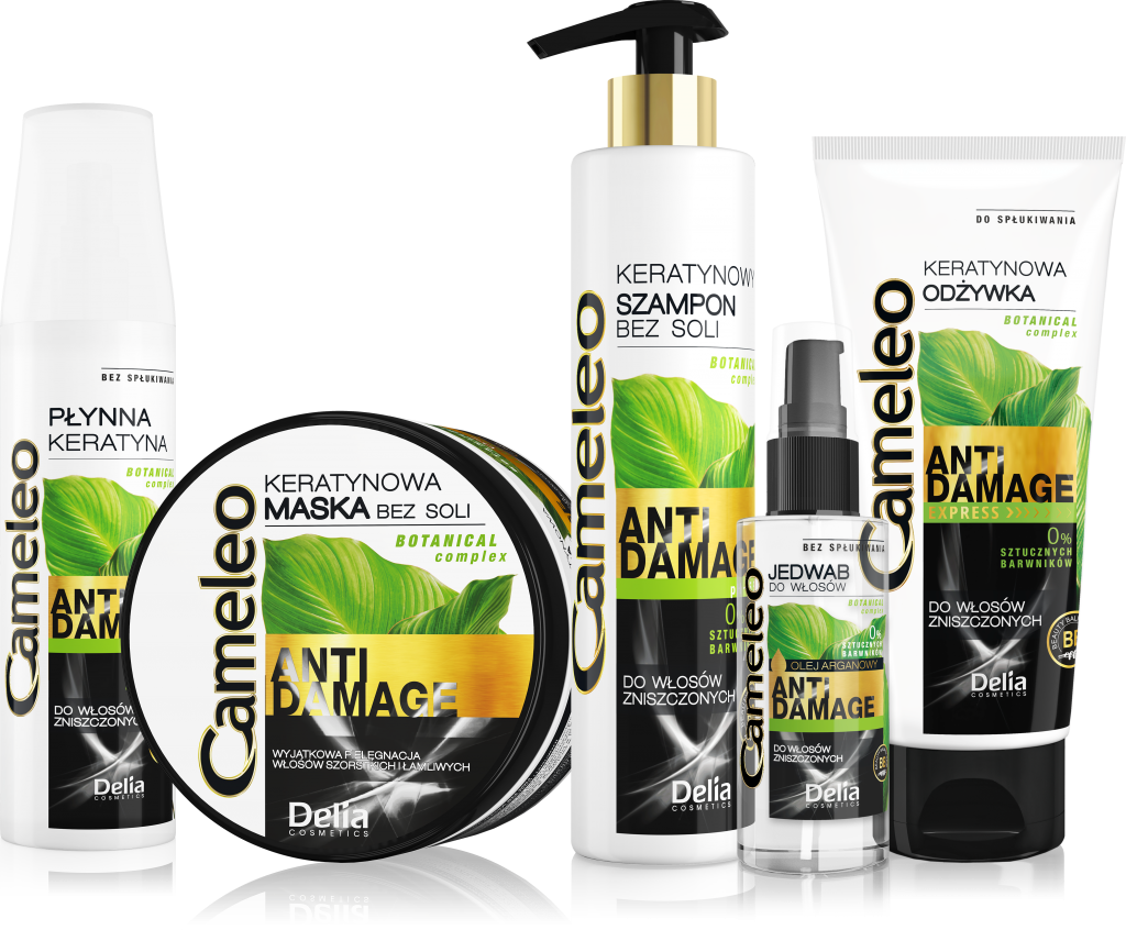 Cameleo Anti Damage Botanical Complex – ostateczna odpowiedź dla zniszczonych włosów - Zdjęcie główne