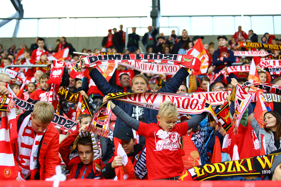 Ponad 2000 dzieci z całej Polski na meczu Widzewa