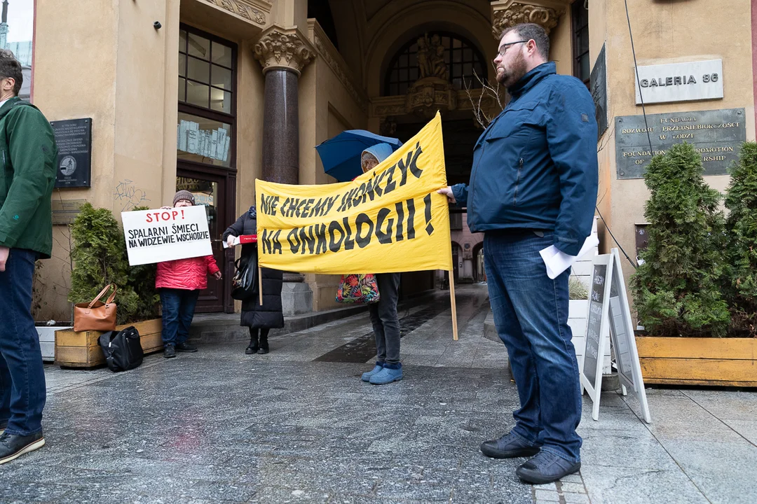 Protest mieszkańców Łodzi. Mówią „nie” spalarni śmieci na Widzewie