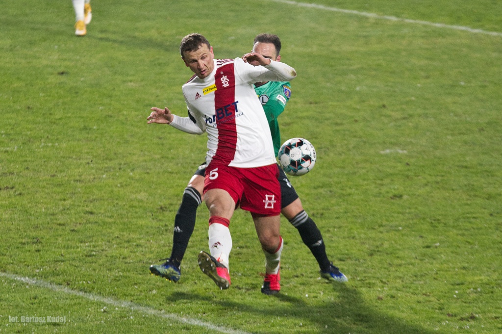 ŁKS Łódź dzielnie walczył, ale to Legia Warszawa zagra w ćwierćfinale Pucharu Polski (fot. Bartosz Kudaj - TuŁódź.pl)